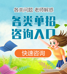 各類單(dan)招咨詢入口
